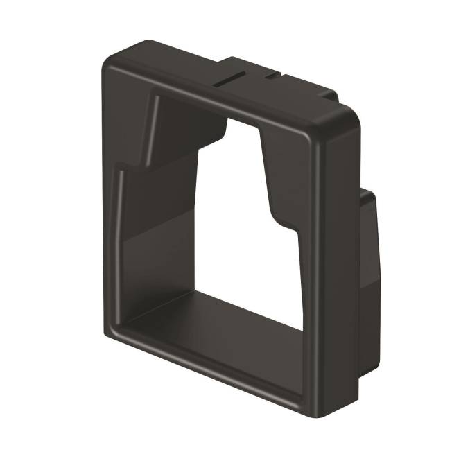 OBO LKM KSR40040 Kantenschutzring 40x40mm 9011 6249748 (Inhalt 5 Stück) Install.Baumaterial