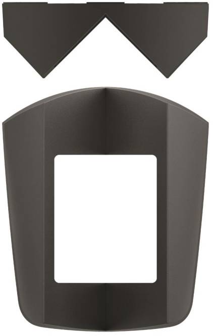 THEB Eckwinkel schwarz theLuxa S BK für Bewegungsmelder Install.Baumaterial Schaltermat/Geb.Steu