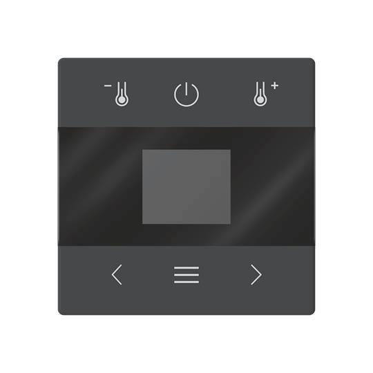 BJ Zentralscheibe 1794 MDRT-885 f.Raumtemperaturregler m.Display Install.Baumaterial