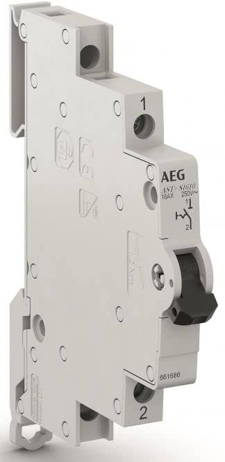 AEG Ausschalter AST+ S1610 16A 250VAC 1S 661686 Install.Baumaterial Zählerschr./Verteilg