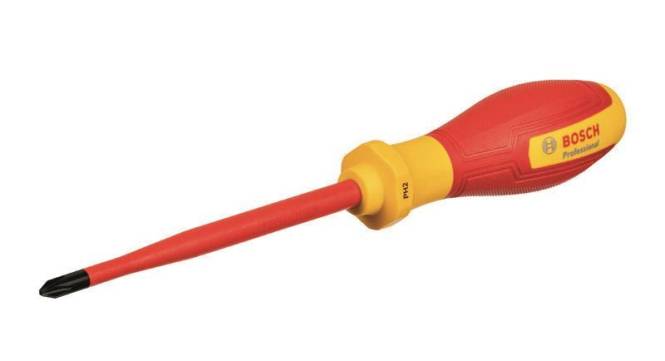 Bosch VDE Schraubendreher PH2 1600A02NB9 Install.Baumaterial Werkzeug Messgeräte