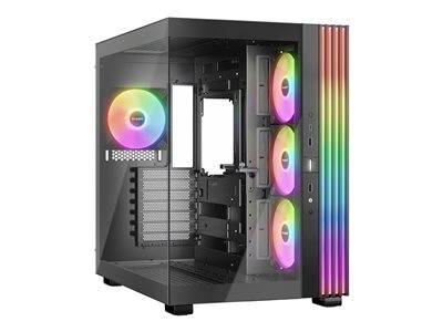 be quiet! Geh Light Base 600 LX Black Multimedia-Technik Gehäuse