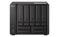 QNAP TS-H973AX NAS Tower AMD Ryzen V1500B 32 GB DDR4 QuTS hero Schwarz Multimedia-Technik
