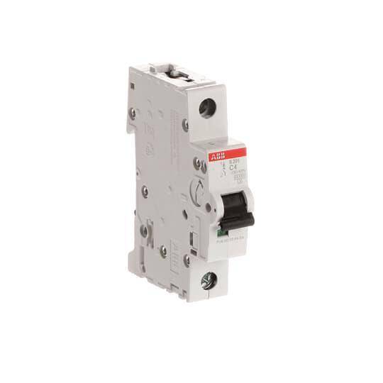 ABB Compact Automat S201-C 4A 1-polig GH S201 0001 R0044 Install.Baumaterial Zählerschr./Verteilg