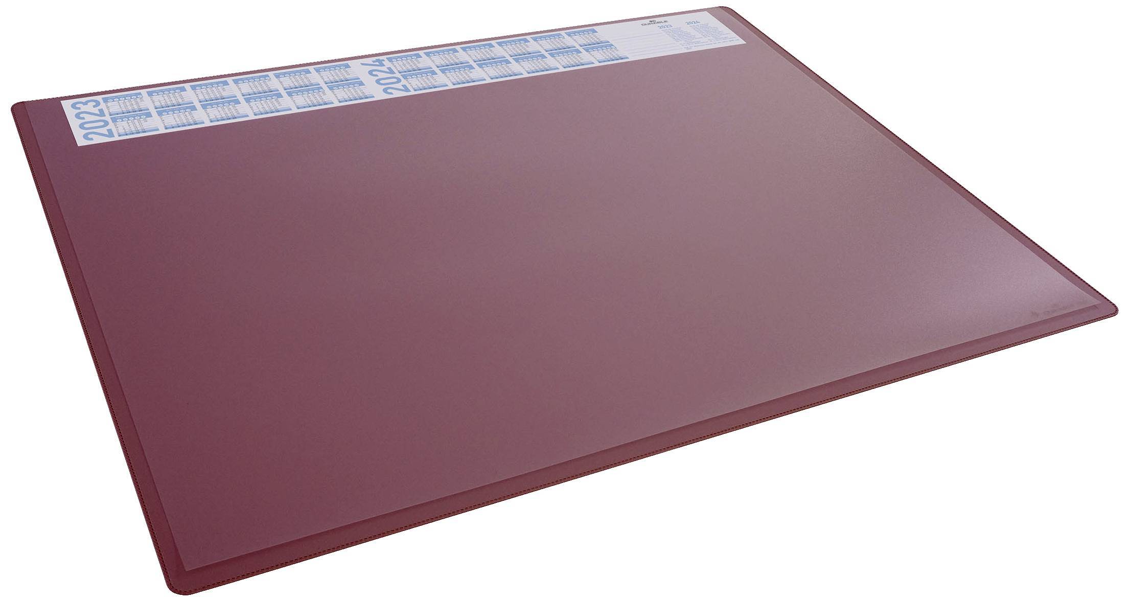 DURABLE Schreibunterlage PP mit Jahreskaleder 650x500cm rot Multimedia-Technik PapierBüroSchreibwar