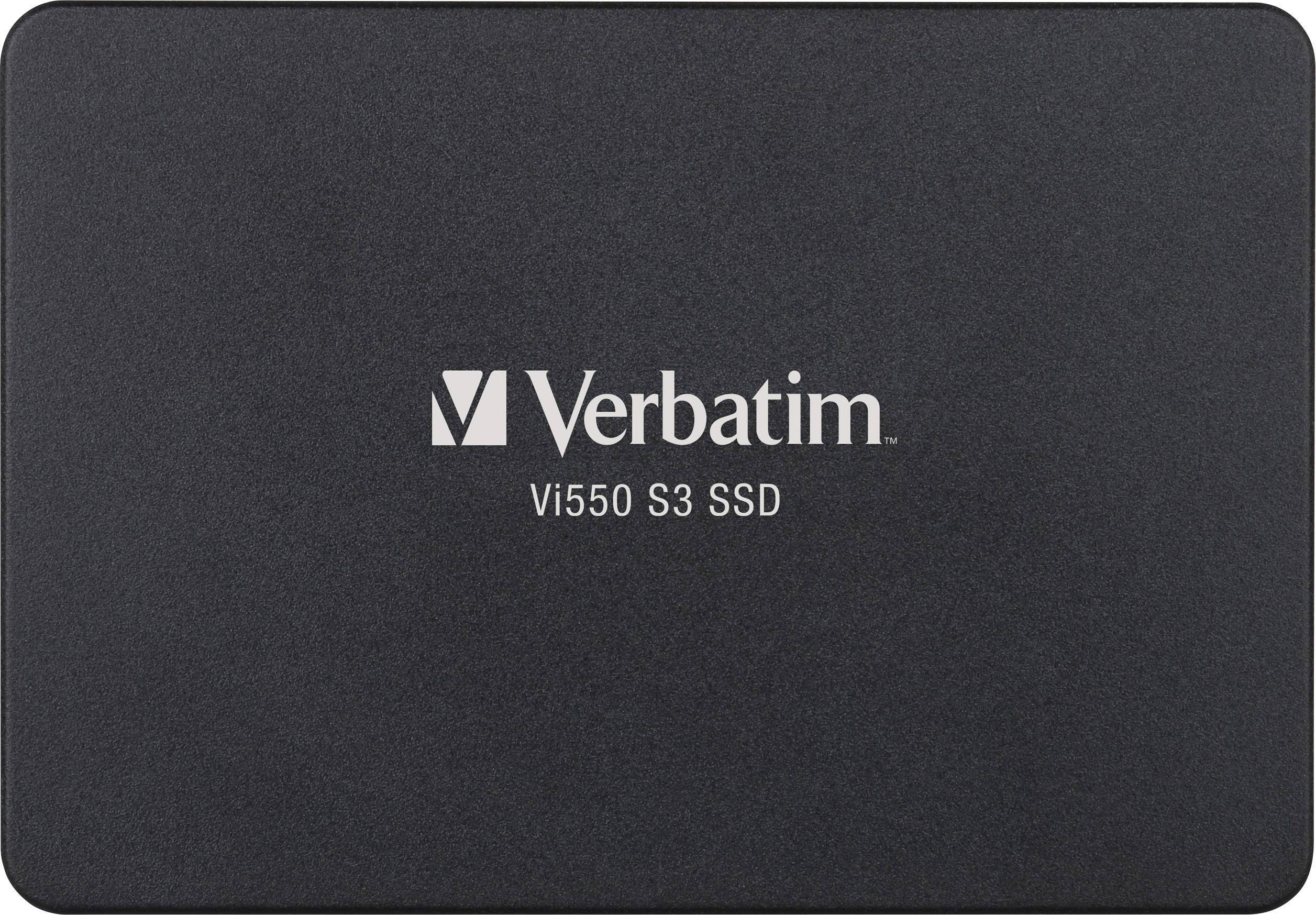 SSD 256GB Verbatim Vi550 S3 Phison 2,5 (6.3cm) SATAIII intern retail Multimedia-Technik Solid State