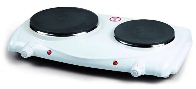 Domo DO 310 KP Doppelkochplatte 15,5cm 1000W 18,5cm 1500W Hausgeräte Kleingeräte Backen Grillen