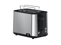 Braun HT 1510 8 2 Scheibe(n) 900 W Schwarz, Edelstahl Hausgeräte Kleingeräte Backen Grillen Toast