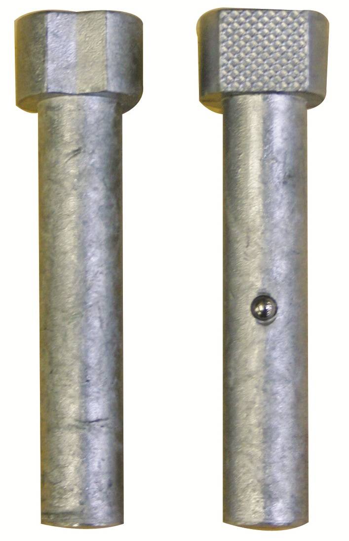 Ulmia Alu-Rundbankhaken (Paar) mit Kugelarretierung (DM 20 mm) - 810.921