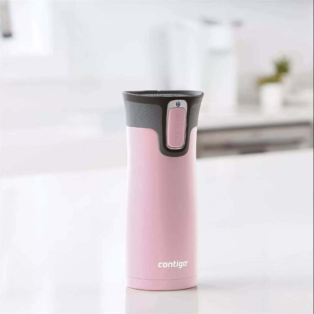 Contigo Thermobecher West Loop Edelstahl Isolierbecher 470ml Fb. Millenial Pink