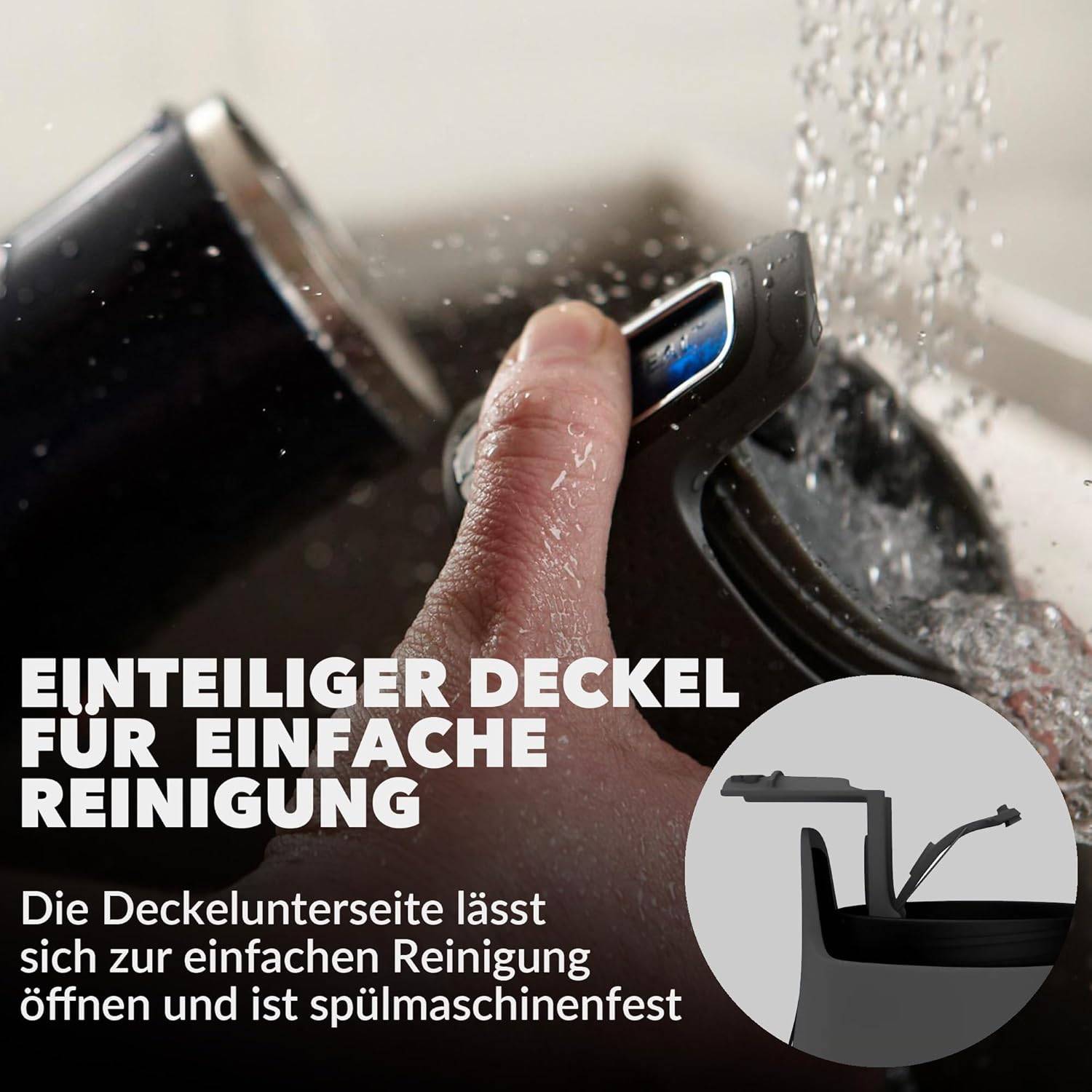 Contigo Thermobecher West Loop Autoseal Edelstahl Isolierbecher 470 ml Tangerine