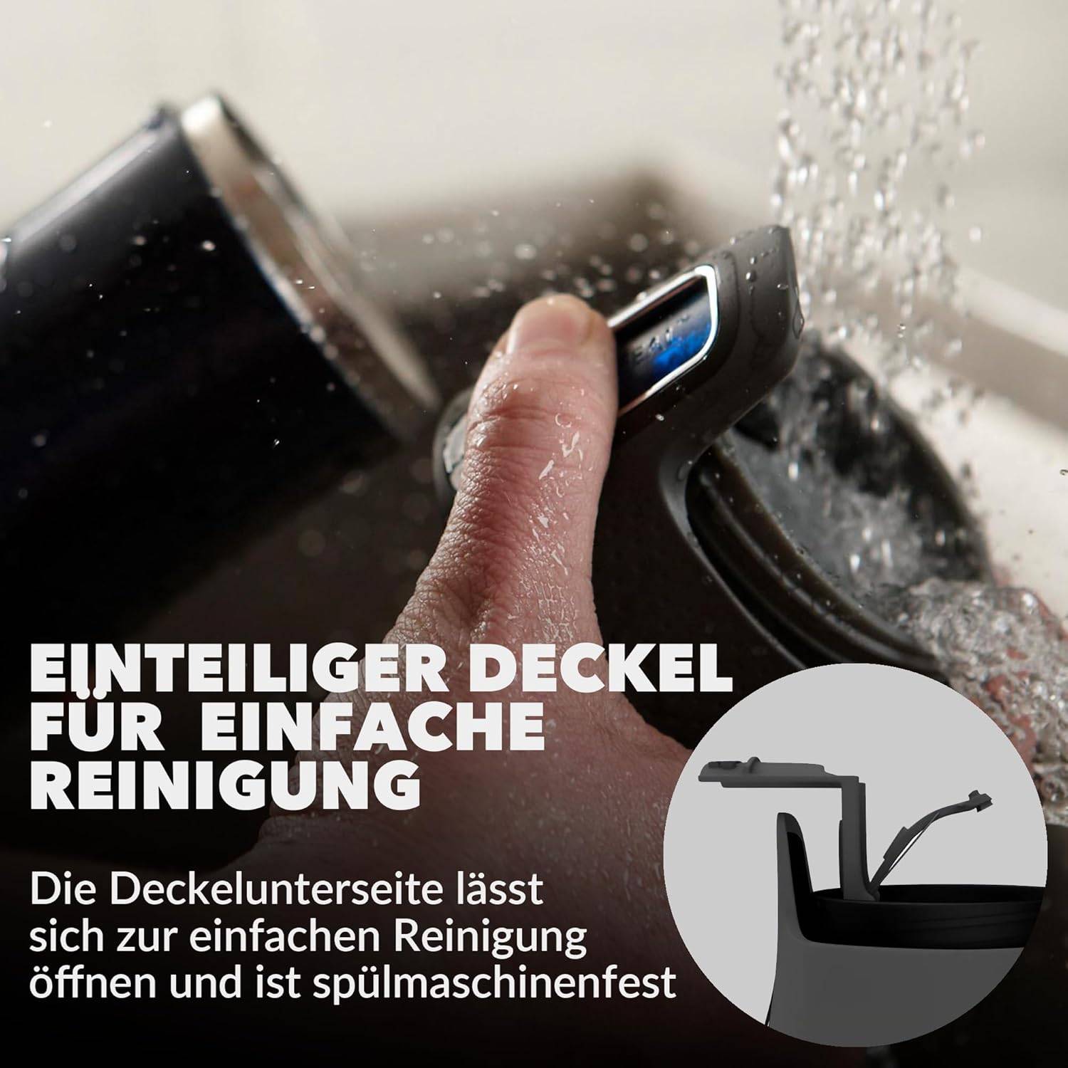 Contigo Thermobecher West Loop Autoseal Edelstahl Isolierbecher 470 ml Fb. Latte