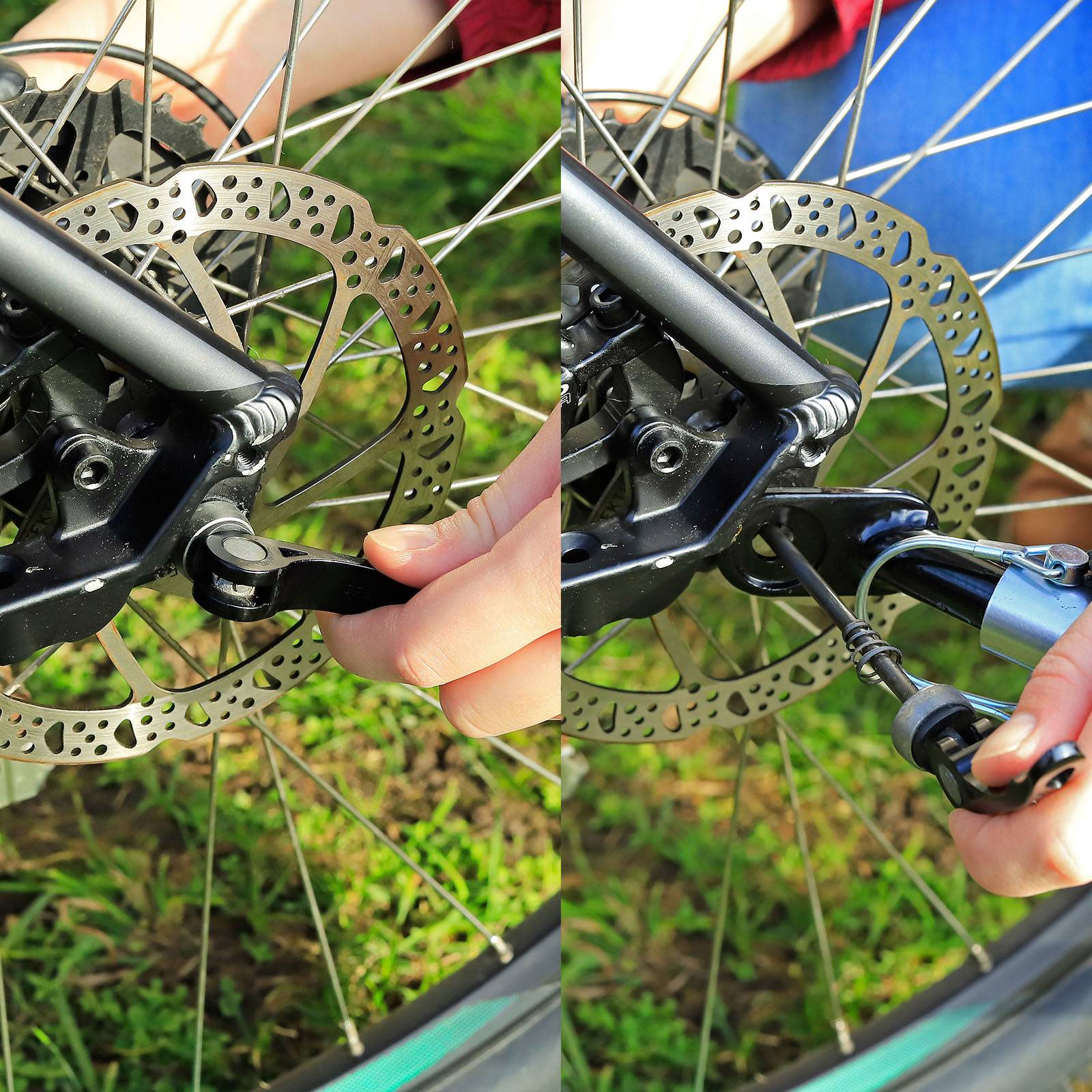 lionto Universalkupplung für Fahrradanhänger, stabile Stahlkupplung für Hundeanhänger & Transportanhänger, schwarz