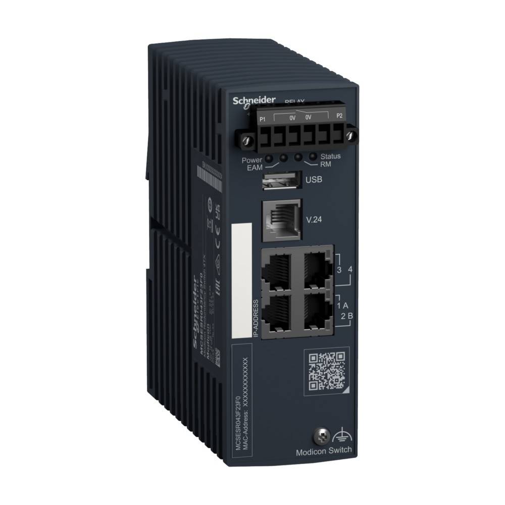 Schneider Electric Modicon Red. Switch 4Tx MCSESR043F23F0