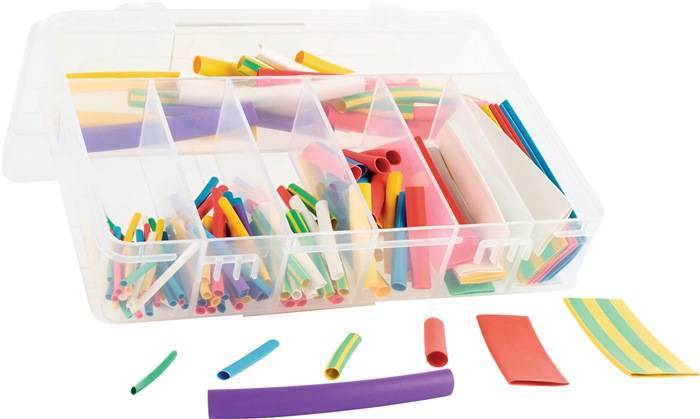 WKK Schrumpfschlauch Sortiment (mehrfarbig, 127-tlg.) H-2(Z) Multimedia-Technik