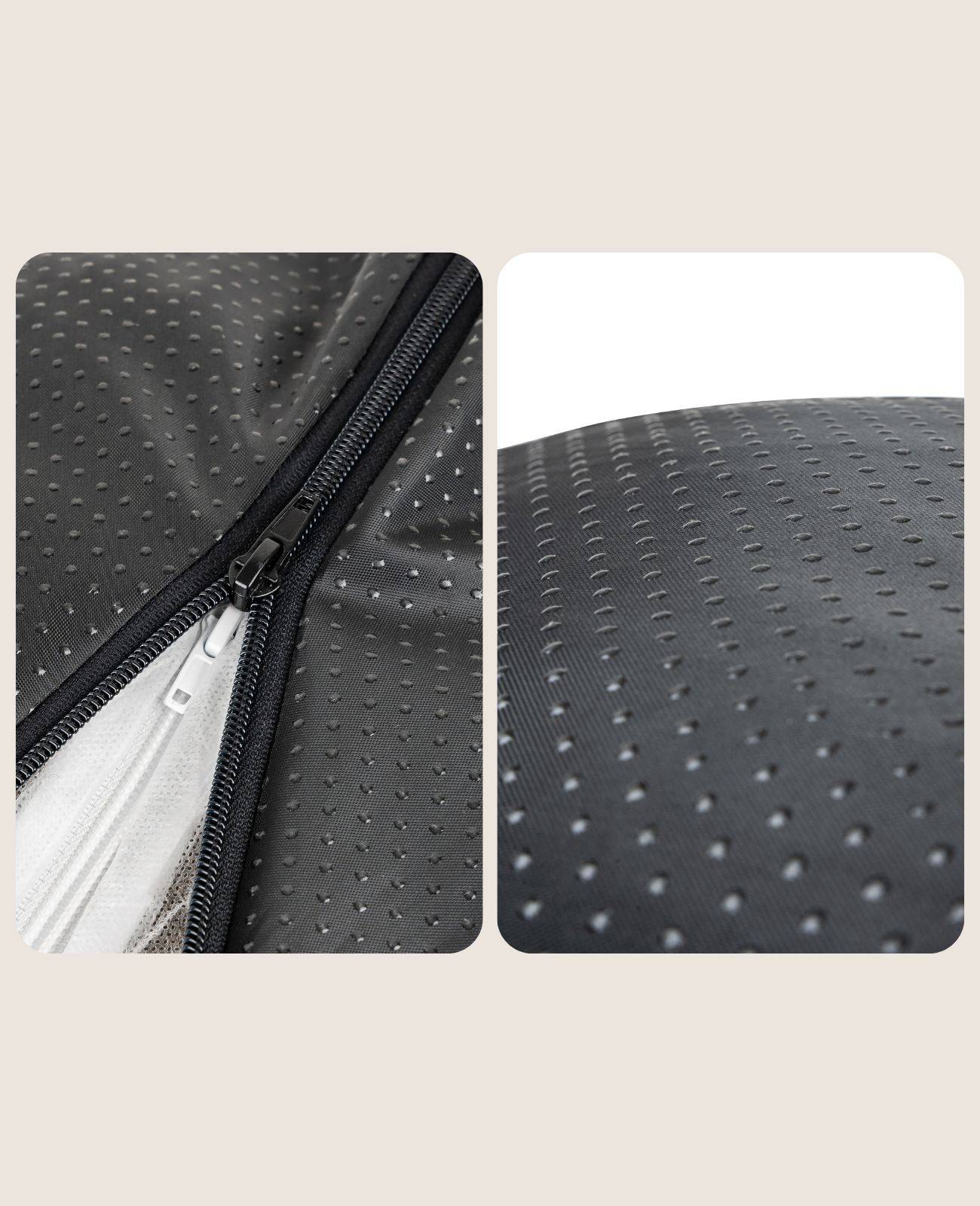 lionto Kronenkissen für Katzen, 85x45cm, hellgrau/dunkelgrau