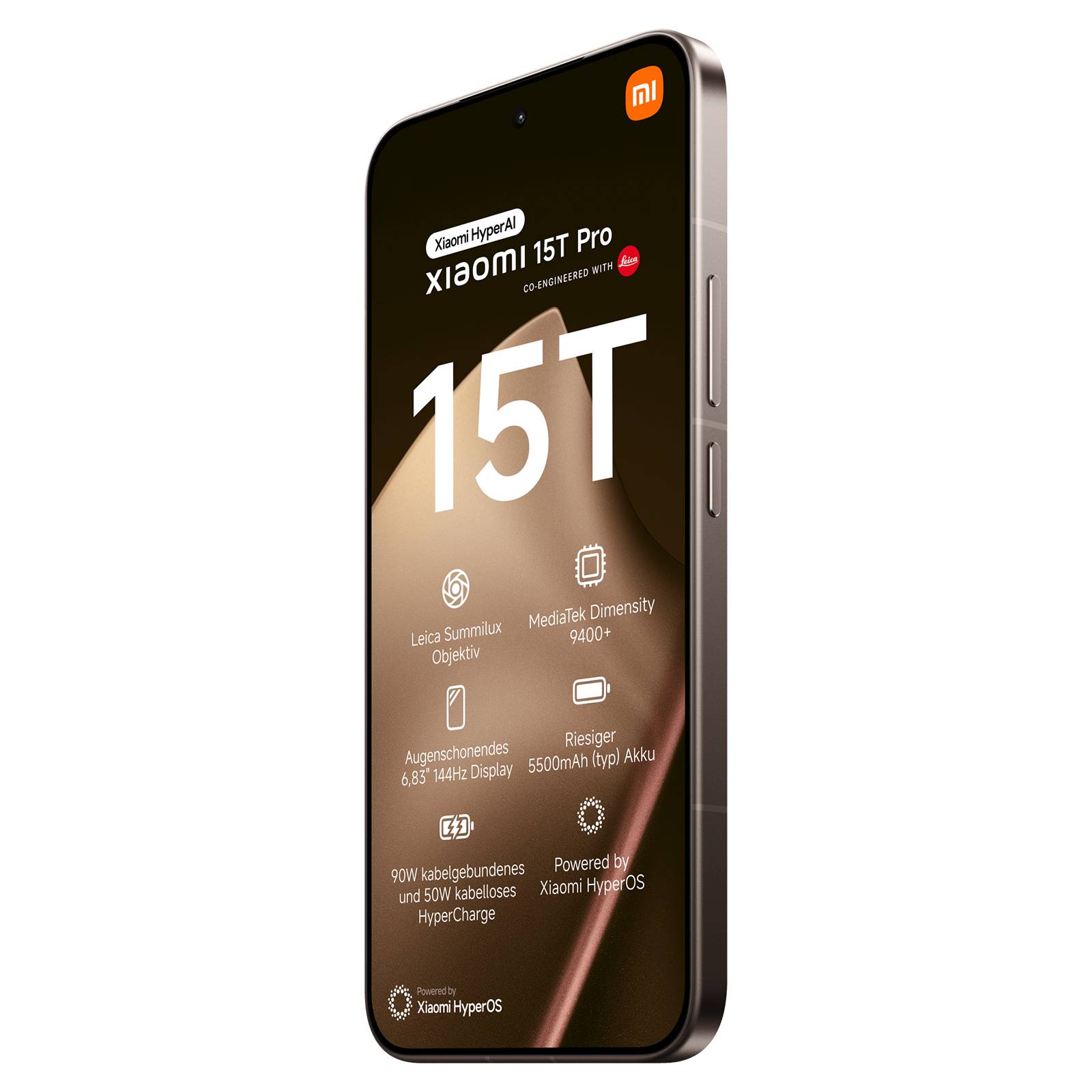 Xiaomi 15T Pro Smartphone 5G Handy mit 1.5K Display 50MP Video 8K Android