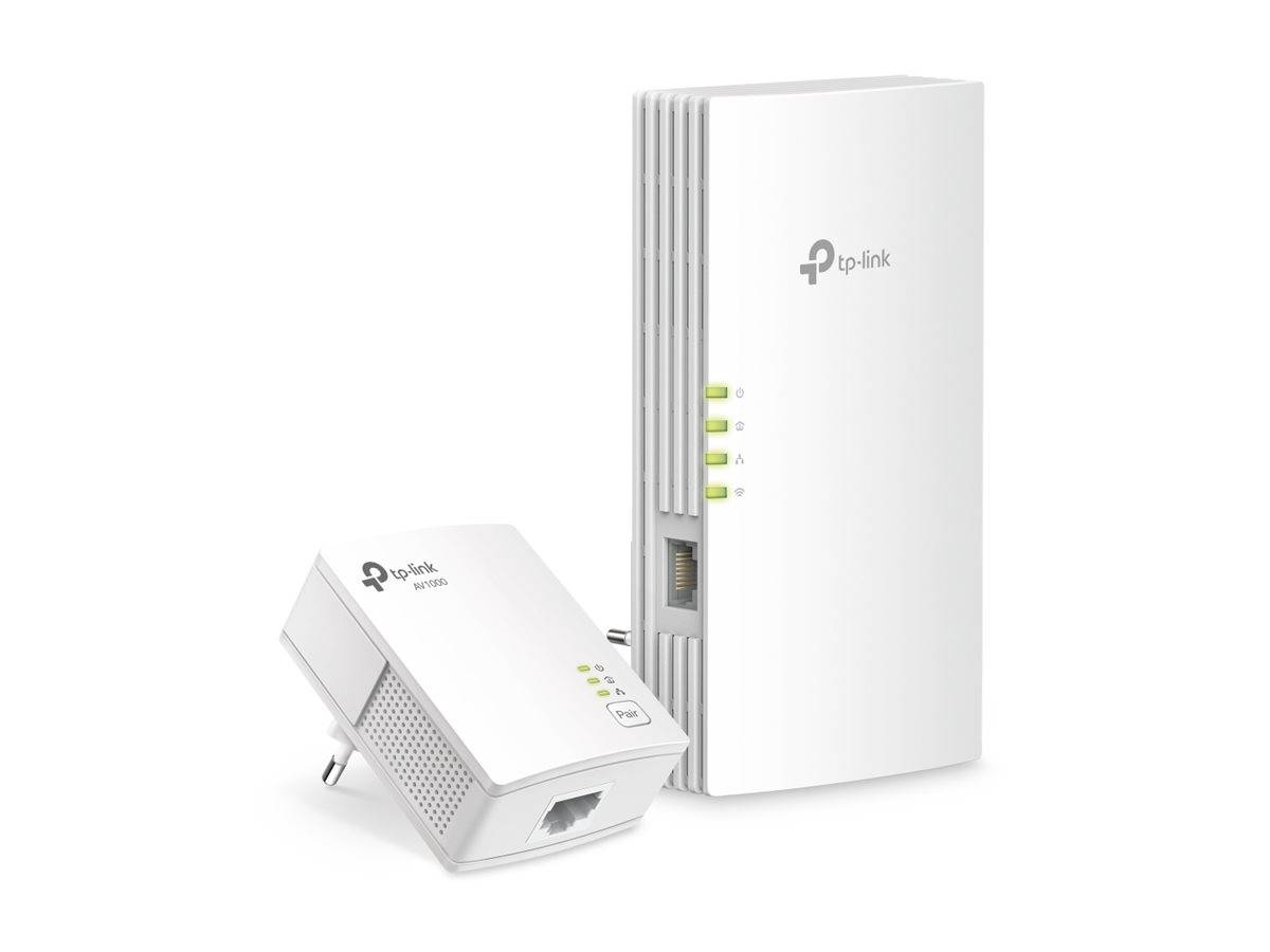 TP-Link AV1000 Gigabit Powerline WiFi 6 Set 2x Adapter, Powerline bis zu 1.000