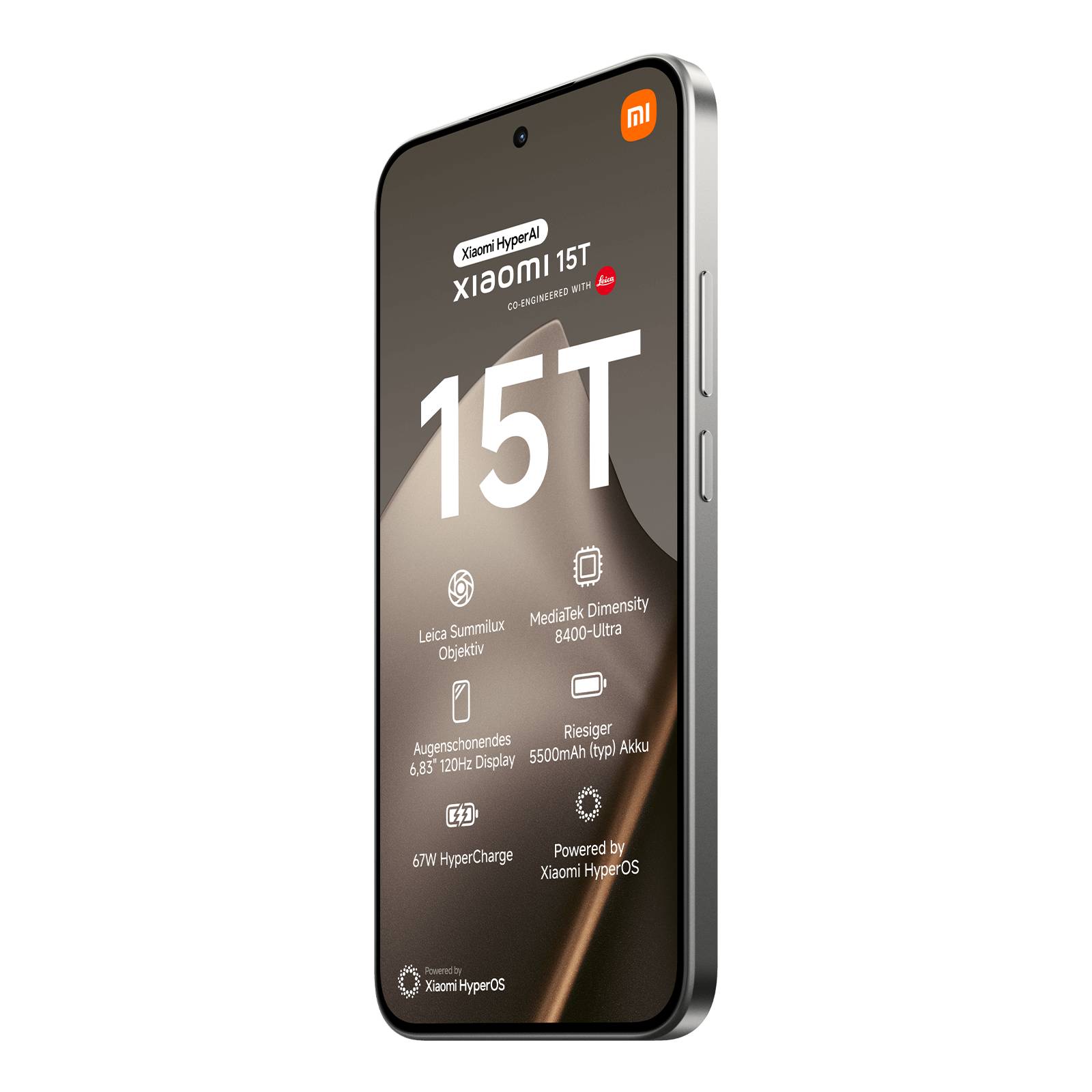 Xiaomi 15T Smartphone 5G Handy 1.5K Display 50MP Video NFC Android HyperOS