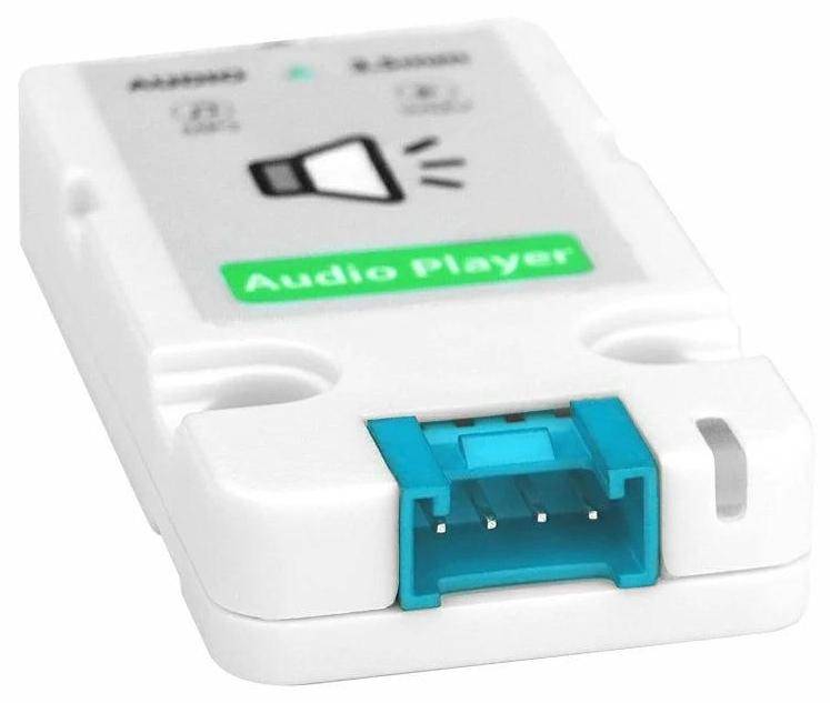 M5Stack Audio Player Unit N9301, UART, microSD, 3,5mm Stereoausgang, MP3/WAV, 5V