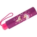 Scout Kinder-Taschenschirm mit reflektierendem Streifen Pink Horse Regenschirm Scout Kinder-Taschenschirm mit reflektierendem Streifen Pink Horse Regenschirm