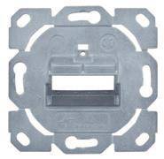 TG Designfähige Modul- H02010B0085 Aufnahme AMJ-S 1- & 2-fach UP/0 flex Install.Baumaterial