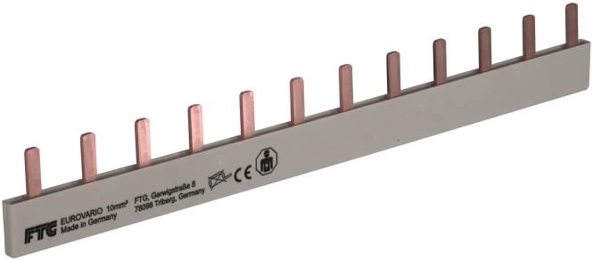 FTG Stift E 12 1p 10qmm ESS11210A Sammelschiene Eurovario isoliert ABB Install.Baumaterial