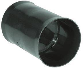 Fränkische Kabuflex-Muffe 40 schwarz Doppelsteckmuffe SD 19910040 Install.Baumaterial Rohre