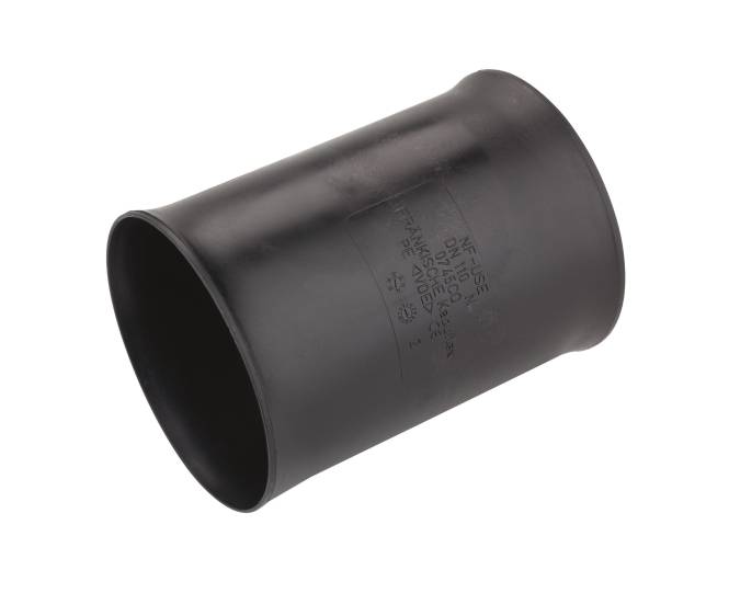 Fränkische Kabuflex-Muffe 75 schwarz Doppelsteckmuffe SD 19910075 Install.Baumaterial Rohre