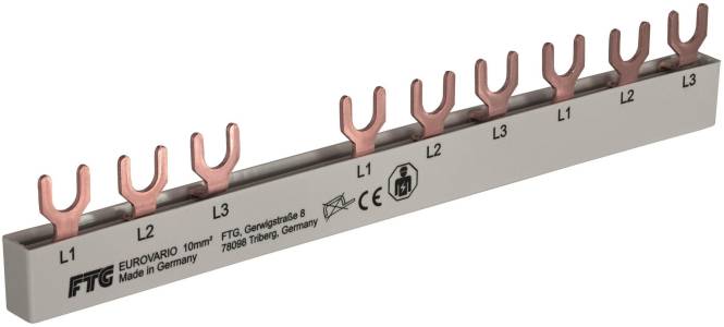 FTG ESFI6LS So Gabel E 9 3p ESFI6LSSo 10qmm Sammelschiene Eurovario f.Fi/LS Install.Baumaterial