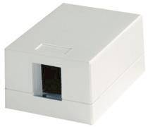 TG Modul-Aufnahme 1-fach Ap H02000A0064 compact 46x64 alpinweiß, für 1 AMJ/UMJ- (Inhalt 5 Stück)