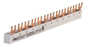 FTG Gabel E 12 4-polig 10qmm ES41210 Sammelschiene Eurovario Install.Baumaterial