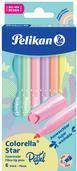 Pelikan Faserm. Colorella Star C302 PASTELL 6 ST Faltschachtel Multimedia-Technik