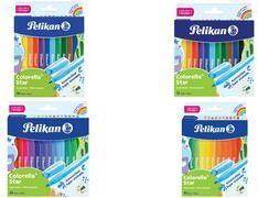 Pelikan Fasermaler Colorella Star C302 10 ST sortiert Faltschachtel Multimedia-Technik