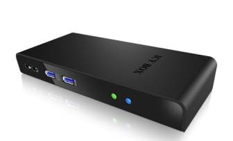 Dockingstation IcyBox USB 3.0 -> USB3.0/HDMI/DVI/LAN/3.5 retail Multimedia-Technik