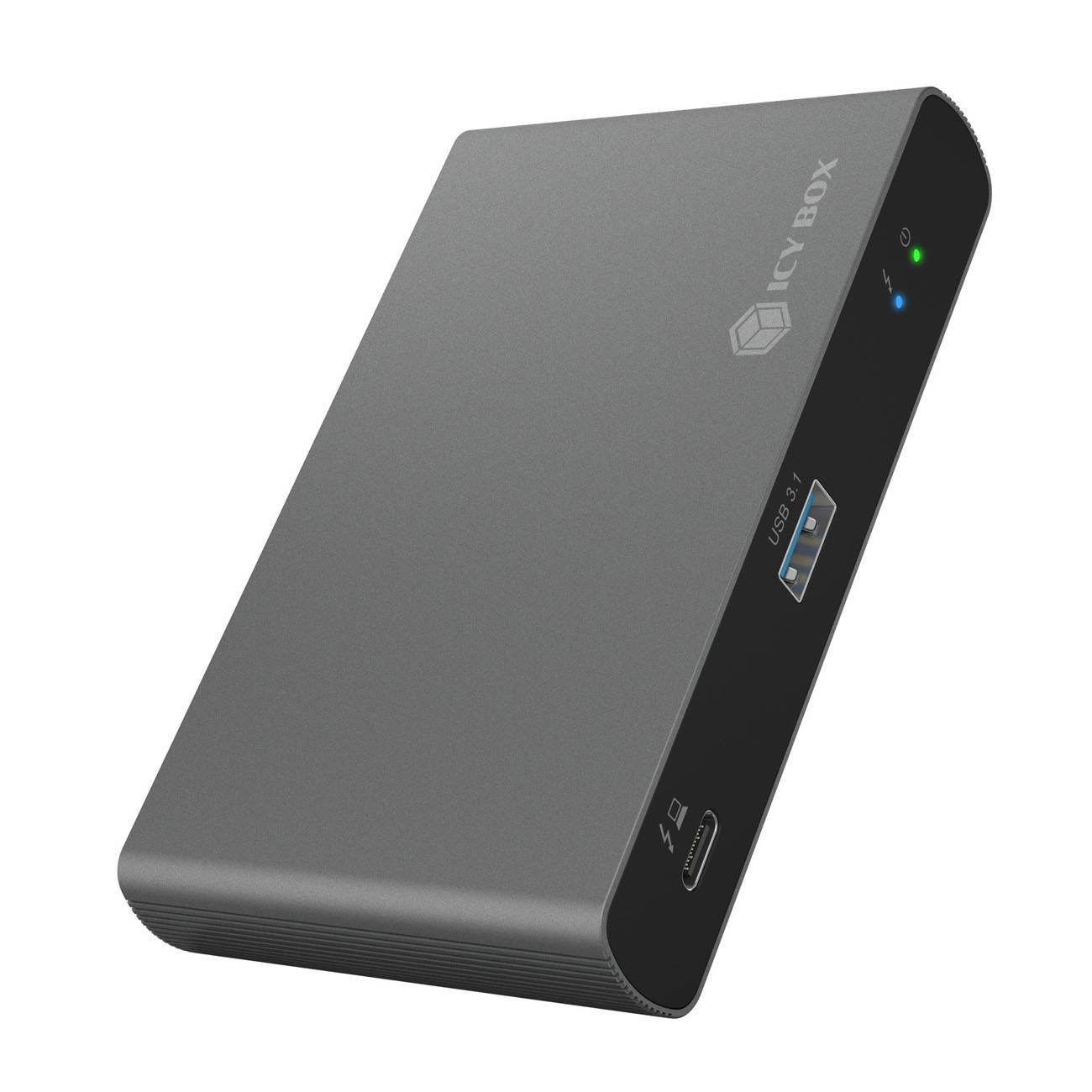 Hub 4-Port IcyBox USB 3.2 IB-Hub801-TB4 Thunderbolt 4Type-C Multimedia-Technik HUBs