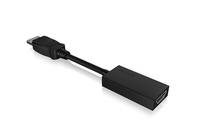 ICY BOX IB-AC508a DisplayPort HDMI Schwarz Multimedia-Technik Adapter