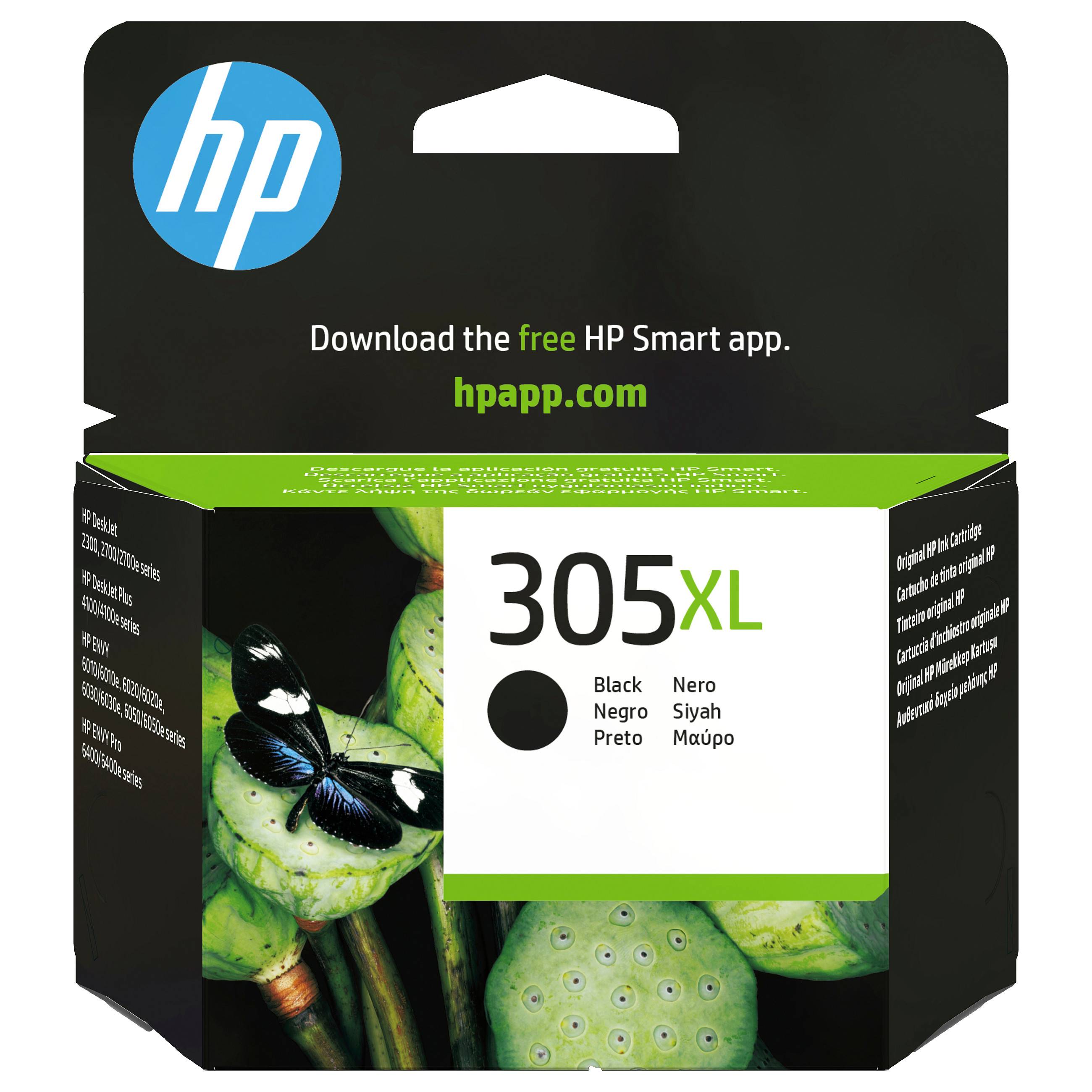 HP 305XL High Yield Black Original ink cartridge Verbrauchsmaterialien Tinte