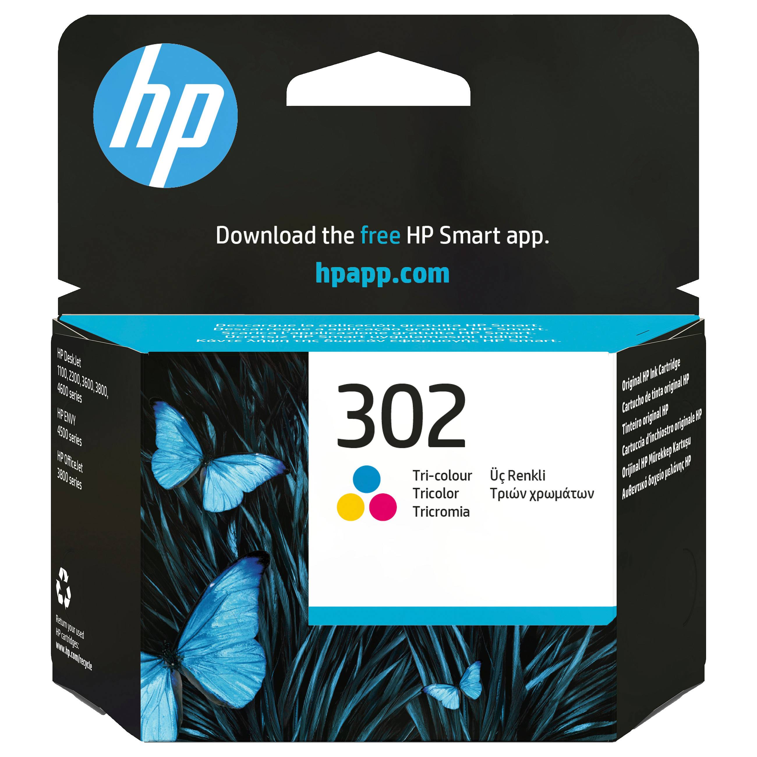 HP 302 Tri-color Original ink cartridge Verbrauchsmaterialien Tinte