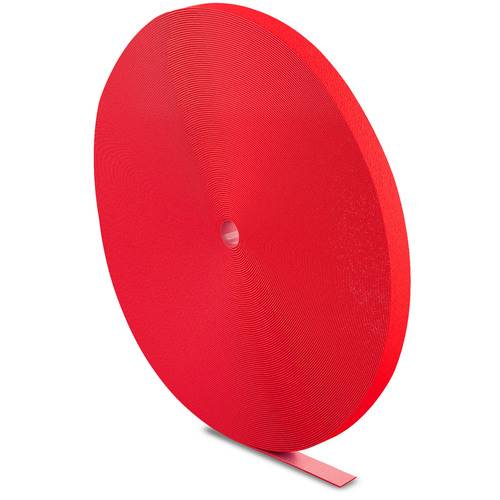 LABEL THE CABLE LTC PRO Roll Strap, doppelseitige Klettbandrolle, 25m, rot Installation / Reinigung
