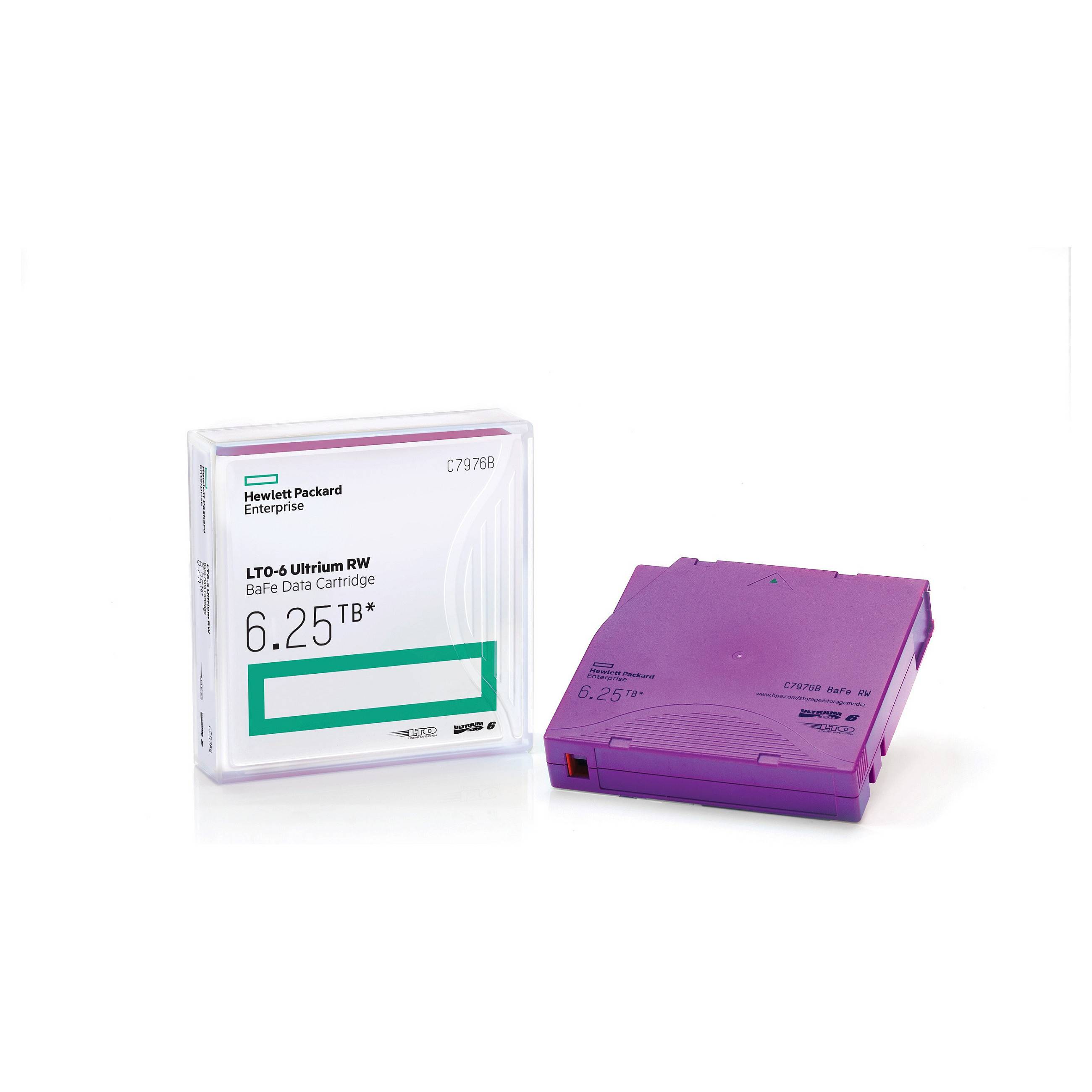 HPE LTO-6 Ultrium 6.25TB RW Data Cartridge Verbrauchsmaterialien Streamer-Tapes