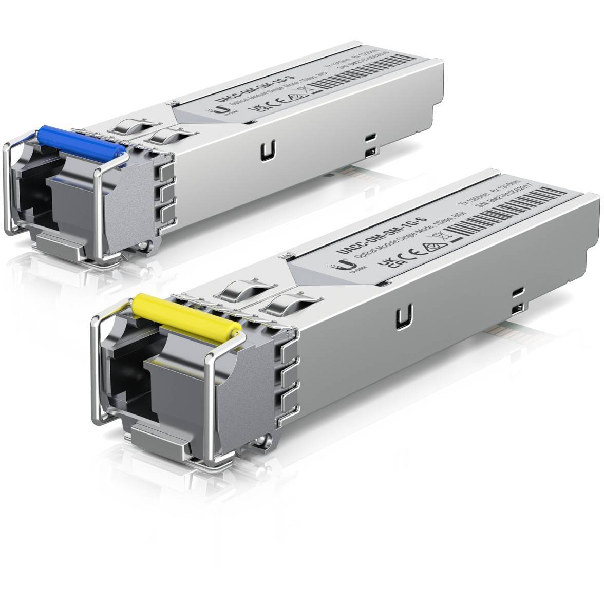 Ubiquiti SFP Optical Module Single-Mode, 1Gbps, BiDi, 2pack Multimedia-Technik SFP Transceiver