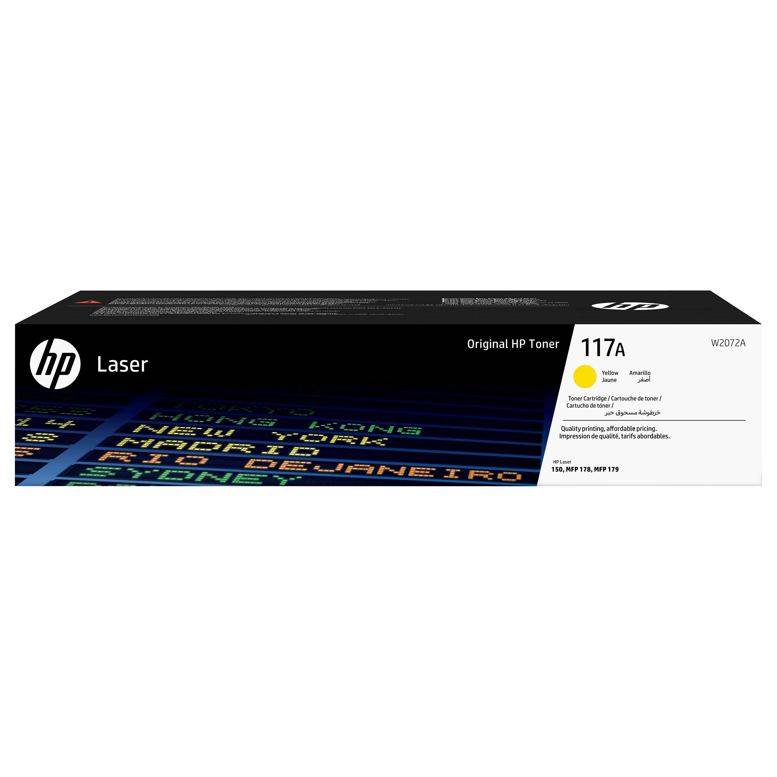 HP 117A Yellow Original Laser toner cartridge Verbrauchsmaterialien Toner