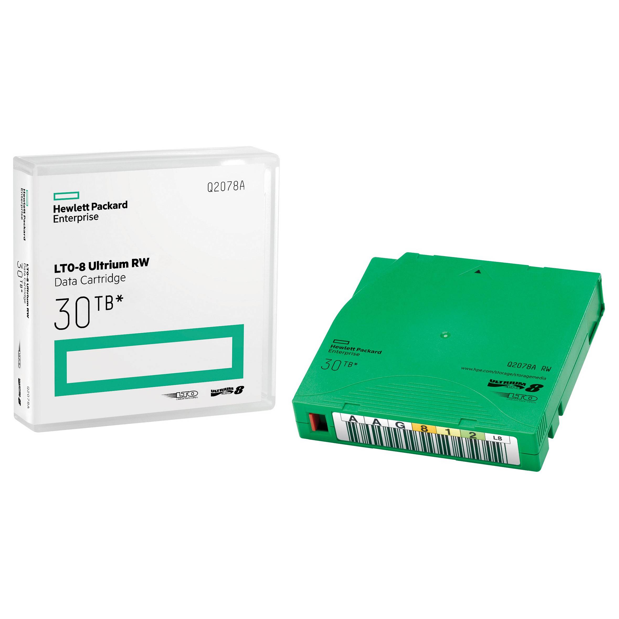 HPE LTO-8 Ultrium 30TB RW Data Cartridge Verbrauchsmaterialien Streamer-Tapes
