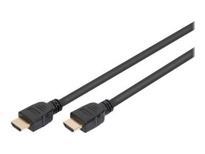 DIGITUS HDMI Ultra High Speed Anschlusskabel 8K 2m schwarz Multimedia-Technik HDMI-Kabel
