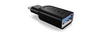 ICY BOX IB-CB003 USB 3.0 Type-C USB 3.0 Type-A Schwarz Adapter / Konverter USB