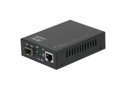 LevelOne Media Konverter RJ45->SFP GE PoE PD Multimedia-Technik