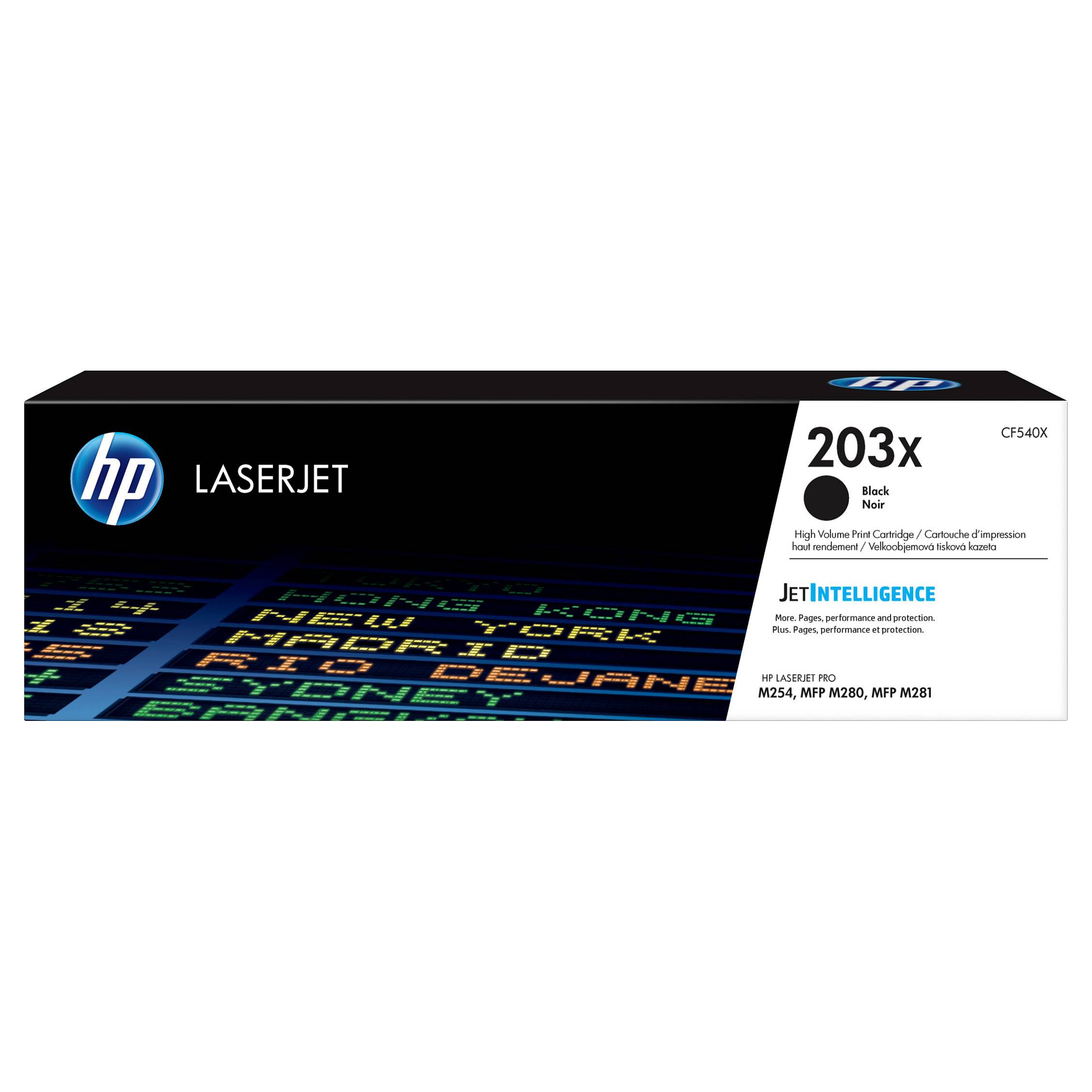 HP 203X High Yield Black Original LaserJet toner cartridge Verbrauchsmaterialien Toner