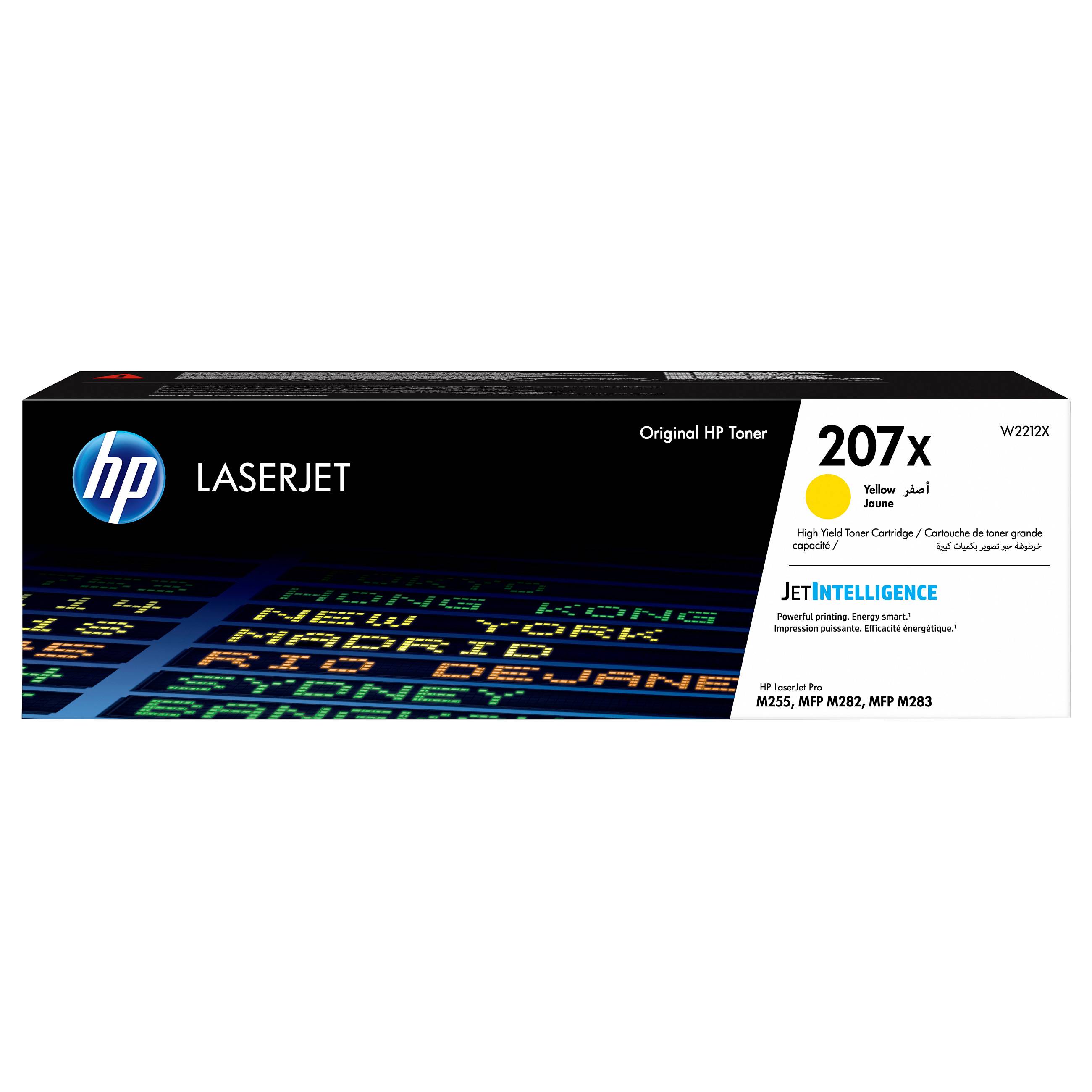 HP 207X High Yield Yellow Original LaserJet toner cartridge Verbrauchsmaterialien Toner