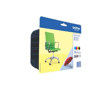 Patrone Brother LC-229XLVALBP Blisterfarbrintenset Multimedia-Technik Patronen